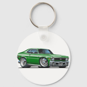 Chevy Nova-Grün-Auto Schlüsselanhänger