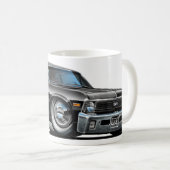 Chevy Nova-Schwarz-Auto Kaffeetasse (VorderseiteRechts)