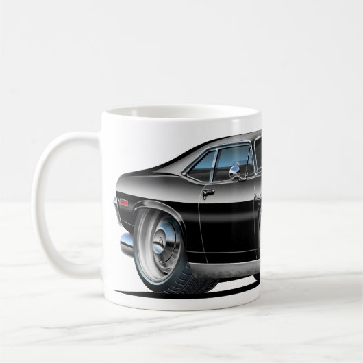 Chevy Nova-Schwarz-Auto Kaffeetasse (Links)