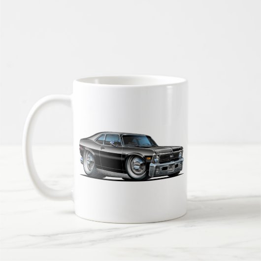 Chevy Nova-Schwarz-Auto Kaffeetasse (Links)