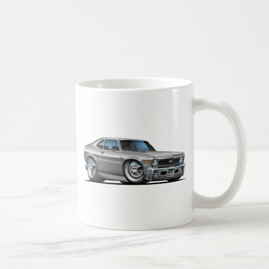 Chevy Nova-Silber-Auto Kaffeetasse (Rechts)