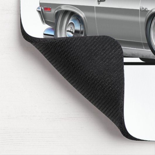 Chevy Nova-Silber-Auto Mousepad (Ecke)