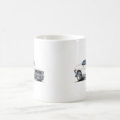 Chevy Nova-Weiß-Auto Kaffeetasse (Mittel)