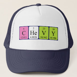 Chevy Periodenname Truckerkappe