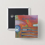 Chevy Rost-Chevrolet-Lieferwagen-LKW Button (Vorne & Hinten)