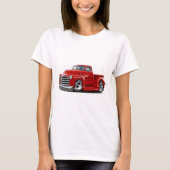 Chevy Rot-LKW 1950-52 T-Shirt (Vorderseite)
