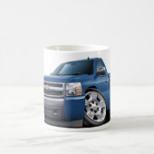 Chevy Silverado blauer Granit-LKW Kaffeetasse (Mittel)