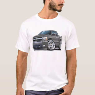 Chevy Silverado Dualcab Grau-LKW T-Shirt
