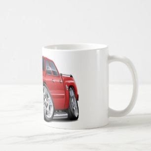 Chevy Silverado Dualcab Rot-LKW Kaffeetasse