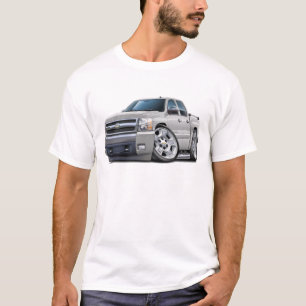 Chevy Silverado Dualcab Weiß-LKW T-Shirt