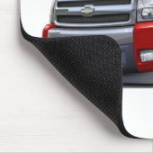 Chevy Silverado rotes ausgedehntes Fahrerhaus Mousepad (Ecke)