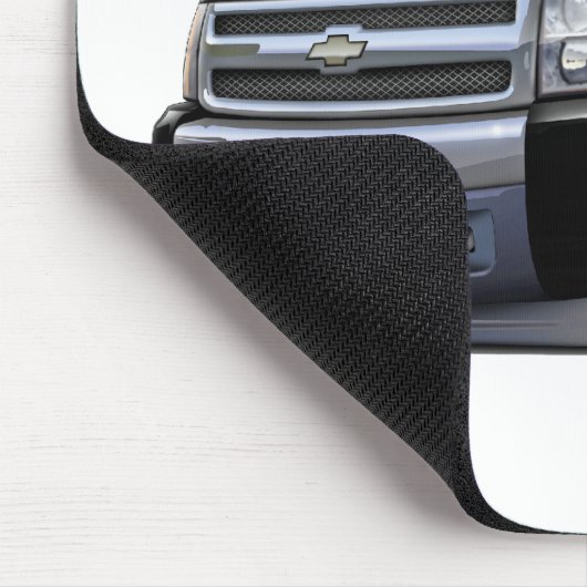 Chevy Silverado schwarzer LKW Mousepad (Ecke)