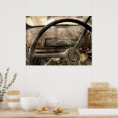 CHEVY TRUCK DASH 1946 POSTER (Küche)