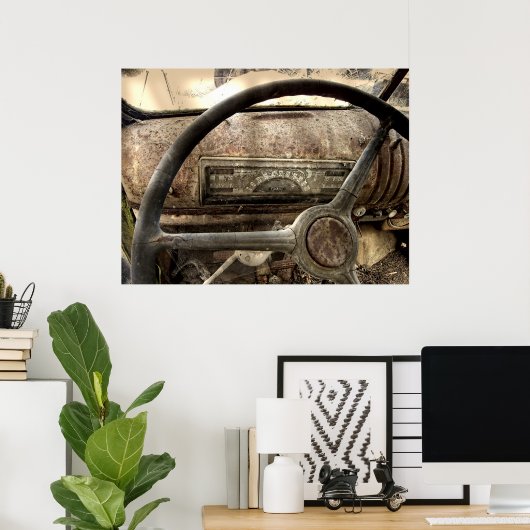 CHEVY TRUCK DASH 1946 POSTER (Heimbüro)