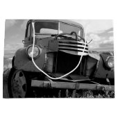 Chevy Truck Foto Geschenktasche aus den 50er Jahre Große Geschenktüte (Vorderseite)