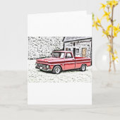 Chevy Truck Karte (Gelbe Blume)