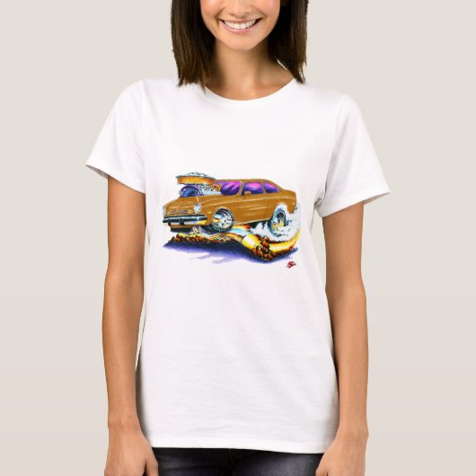 Chevy Vega Brown Auto T-Shirt (Vorderseite)
