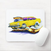 Chevy Vega gelbes Auto Mousepad (Mit Mouse)