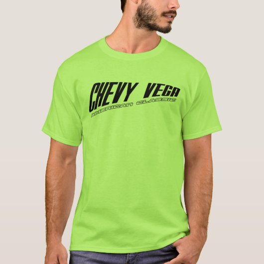 Chevy Vega - schräg gelegener T-Shirt (Vorderseite)