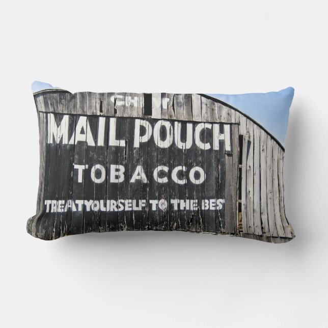 Chew Mail Pouch Tobacco Treat Yourself to the Best Lendenkissen (Vorderseite)