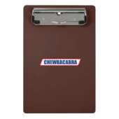 Chewbacabra Mini Clipboard Klemmbrett (Vorderseite)