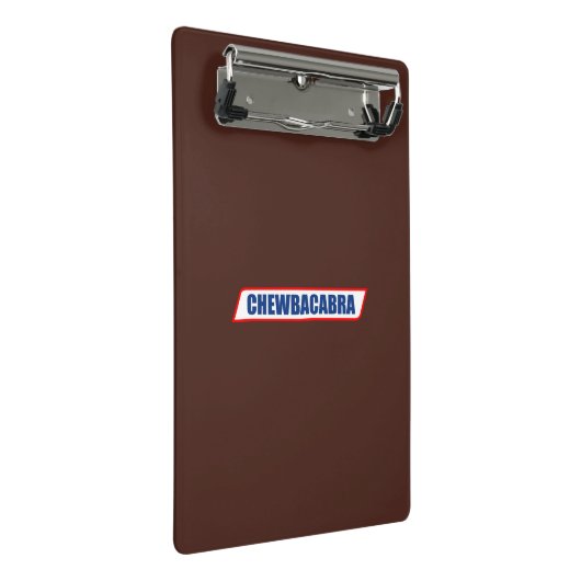 Chewbacabra Mini Clipboard Mini Klemmbrett (Schrägansicht)