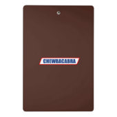 Chewbacabra Mini Clipboard Mini Klemmbrett (Rückseite)