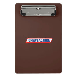 Chewbacabra Mini Clipboard Mini Klemmbrett