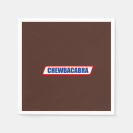 CHEWBACABRA Paper Napkins Serviette