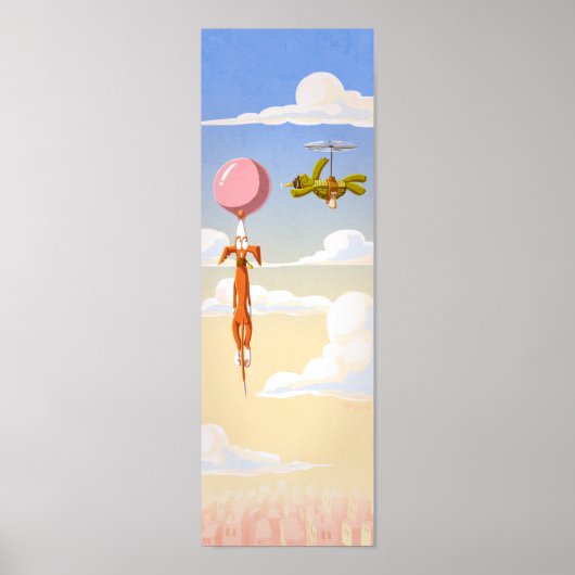 Chewing Gum Crisis and the Turtle Poster (Vorne)