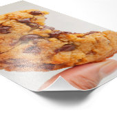 Chewy Peanut Butter Chocolate Cookie Bite Fotodruck (Ecke)
