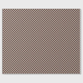 CHEX 13 DUNKELBROWN-GIFT-WRAPPING-PAPIER GESCHENKPAPIER (Flach)