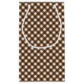 Chex 14-BROWN-GIFT BAG Kleine Geschenktüte (Rückseite)