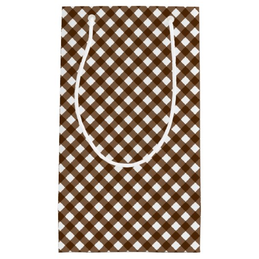 Chex 14-BROWN-GIFT BAG Kleine Geschenktüte (Vorderseite)