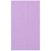 CHEX 15-PASTEL LILA-COTTON TABLECLOTH 60x104in Tischdecke (Vorderseite)