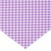 CHEX 15-PASTEL LILA-COTTON TABLECLOTH 60x104in Tischdecke (Schrägansicht)
