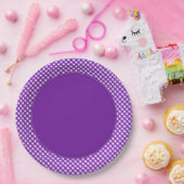 CHEX 18-DUNK LILA-PAPIERTELLER-2 PAPPTELLER (Party)