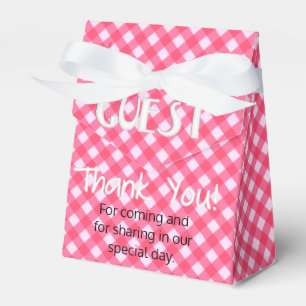 Chex 1-Rosa-GASTGESCHENK BOX, Zelt-Stil Geschenkschachtel