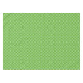 CHEX 2-GRÜNE-BAUMWOLLE TABLECLOTH 52 x 70 in Tischdecke (Vorderseite (Horizontal))