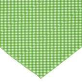 CHEX 2-GRÜNE-BAUMWOLLE TABLECLOTH 52 x 70 in Tischdecke (Schrägansicht)
