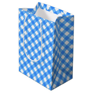 Chex 6-PASTEL BLUE-GIFT BAG m Mittlere Geschenktüte