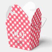 Chex 7-WATERMELON RED-GASTGESCHENK BOX, entfernen Geschenkschachtel (Geöffnet)