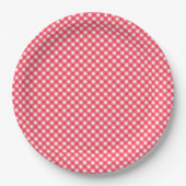 CHEX 7-WATERMELON-ROT-PAPIER-TELLER PAPPTELLER (Vorderseite)