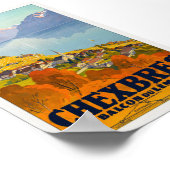 Chexbres Vintage Poster 1923 (Ecke)
