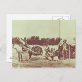 Cheyenne Amerikanischen Ureinwohner on the Move, 1 Postkarte (Vorne/Hinten)