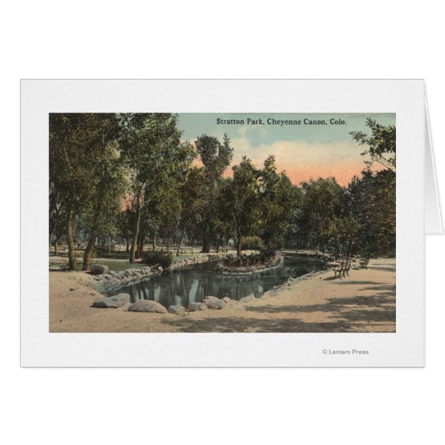 Cheyenne Canyon, Colorado - Stratton Park View (Vorderseite (Horizontal))