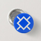Cheyenne-Flagge Button (Vorne & Hinten)