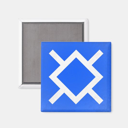 Cheyenne-Flagge Magnet (Vorderseite/Rückseite)