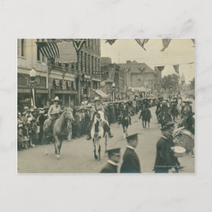 Cheyenne Frontier Days-Umzug. Postkarte