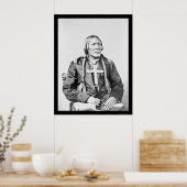 Cheyenne Indian Little Robe 1870 Poster (Küche)